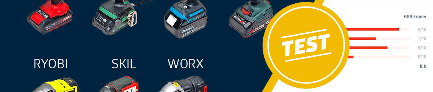 Test af slagskruemaskiner Test af slagskruemaskiner